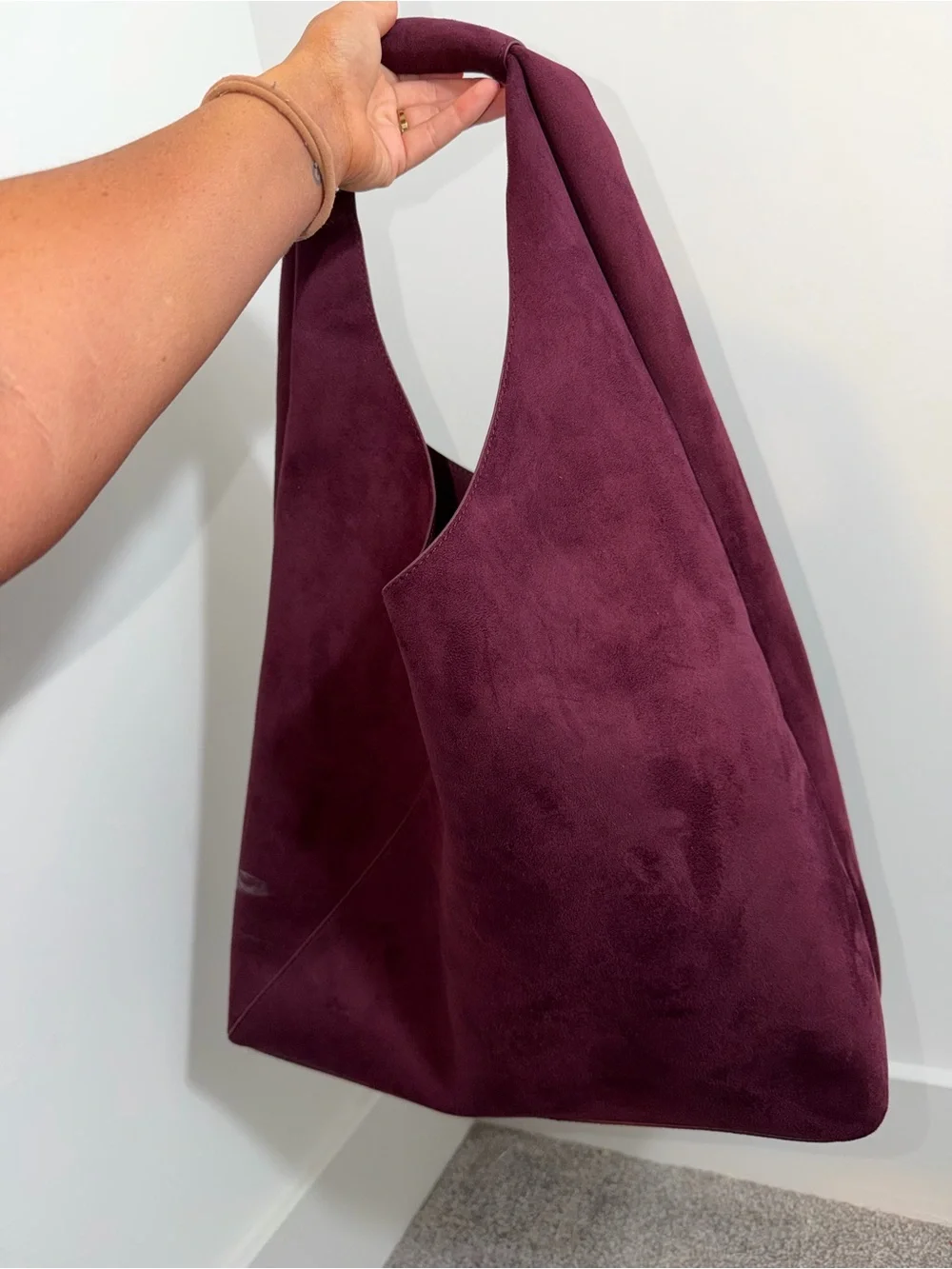Banana Republic suede hobo
